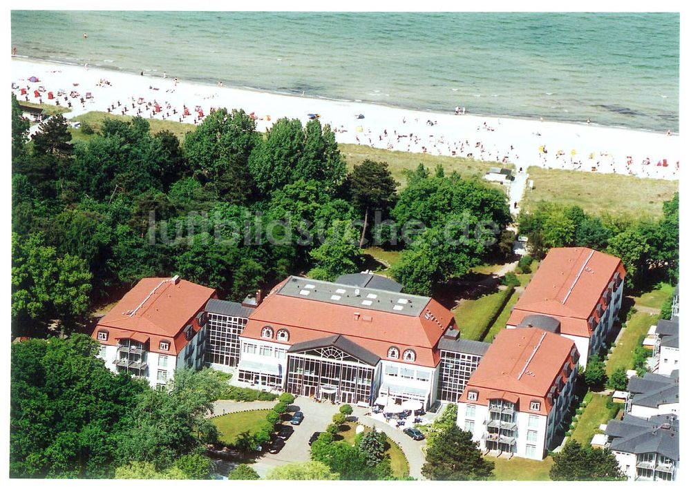 Ostseebad Boltenhagen von oben - Ostseebad Boltenhagen Seehotel GROSSHERZOG