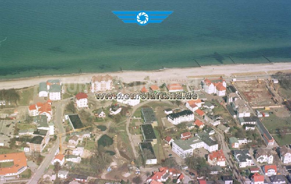 Kühlungsborn /Mecklenburg-Vorpommern aus der Vogelperspektive: Ostseebad Kühlungsborn.