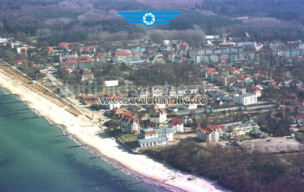 Luftaufnahme Kühlungsborn/Mecklenburg-Vorpommern - Ostseebad Kühlungsborn.