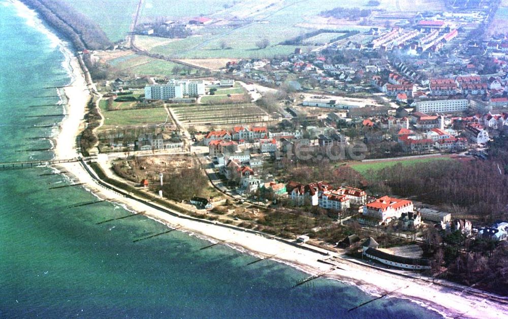 Kühlungsborn/Mecklenburg-Vorpommern aus der Vogelperspektive: Ostseebad Kühlungsborn.