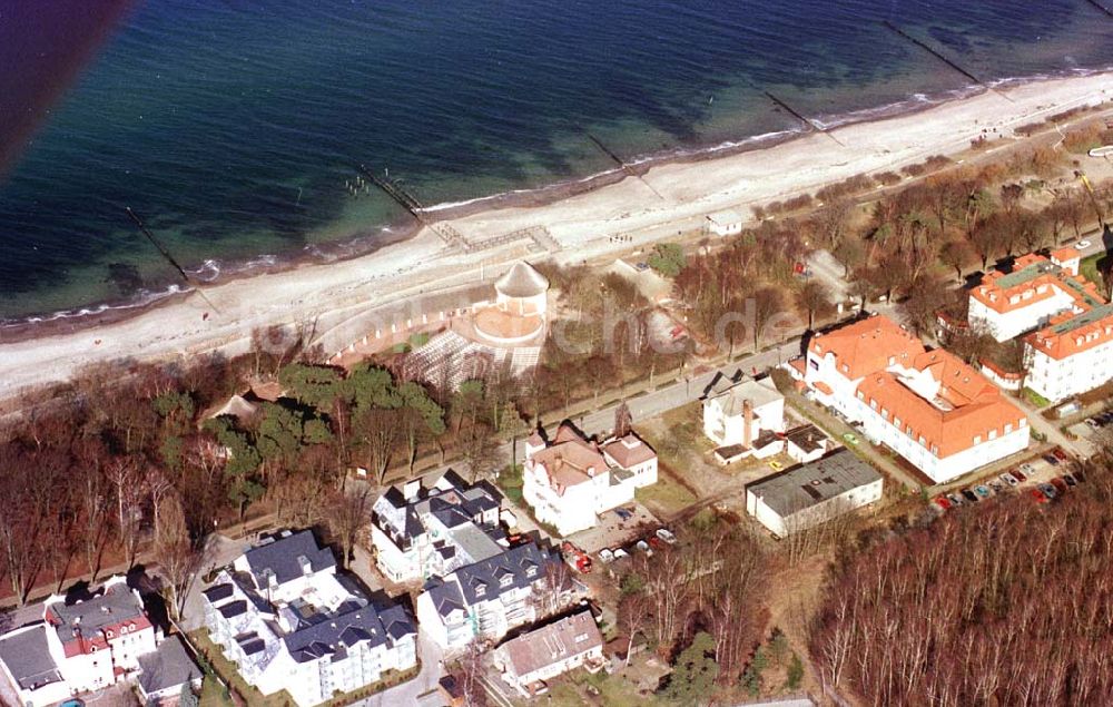 Kühlungsborn/Mecklenburg-Vorpommern von oben - Ostseebad Kühlungsborn.