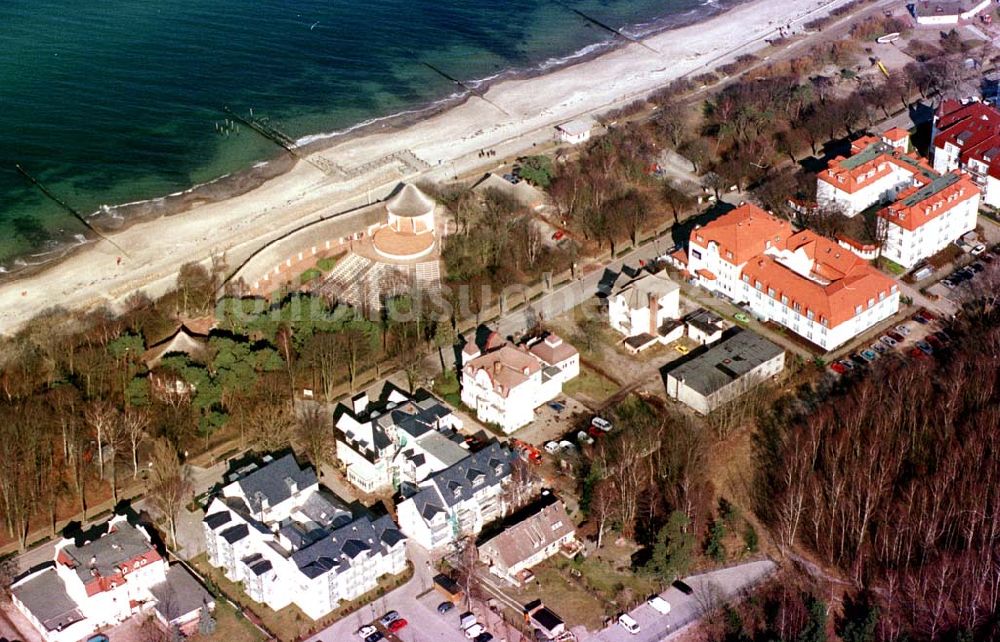 Kühlungsborn/Mecklenburg-Vorpommern aus der Vogelperspektive: Ostseebad Kühlungsborn.