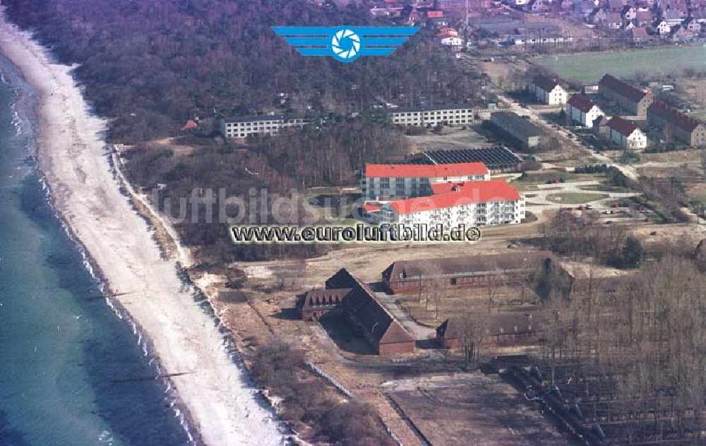 Kühlungsborn /Mecklenburg-Vorpommern aus der Vogelperspektive: Ostseeklinik an der Waldstraße 51 in 18225 Kühlungsborn. Tel.: 038293-870