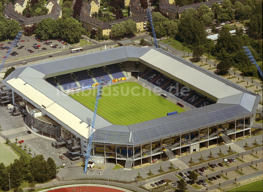 Luftbild Rostock - Ostseestadion Rostock