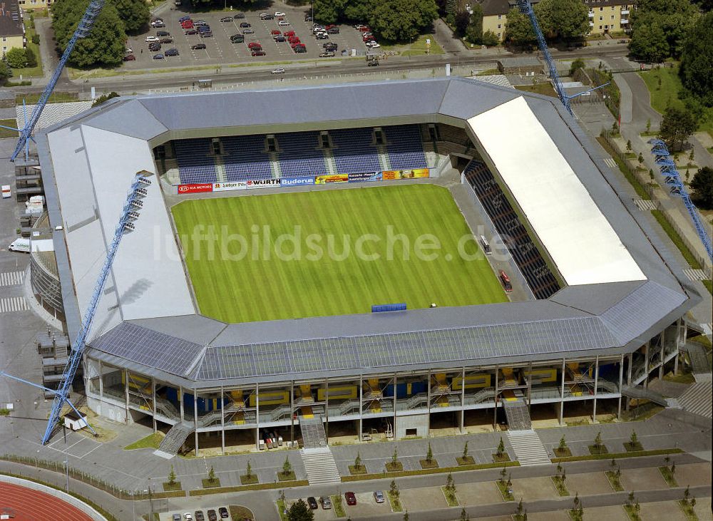 Luftaufnahme Rostock - Ostseestadion Rostock