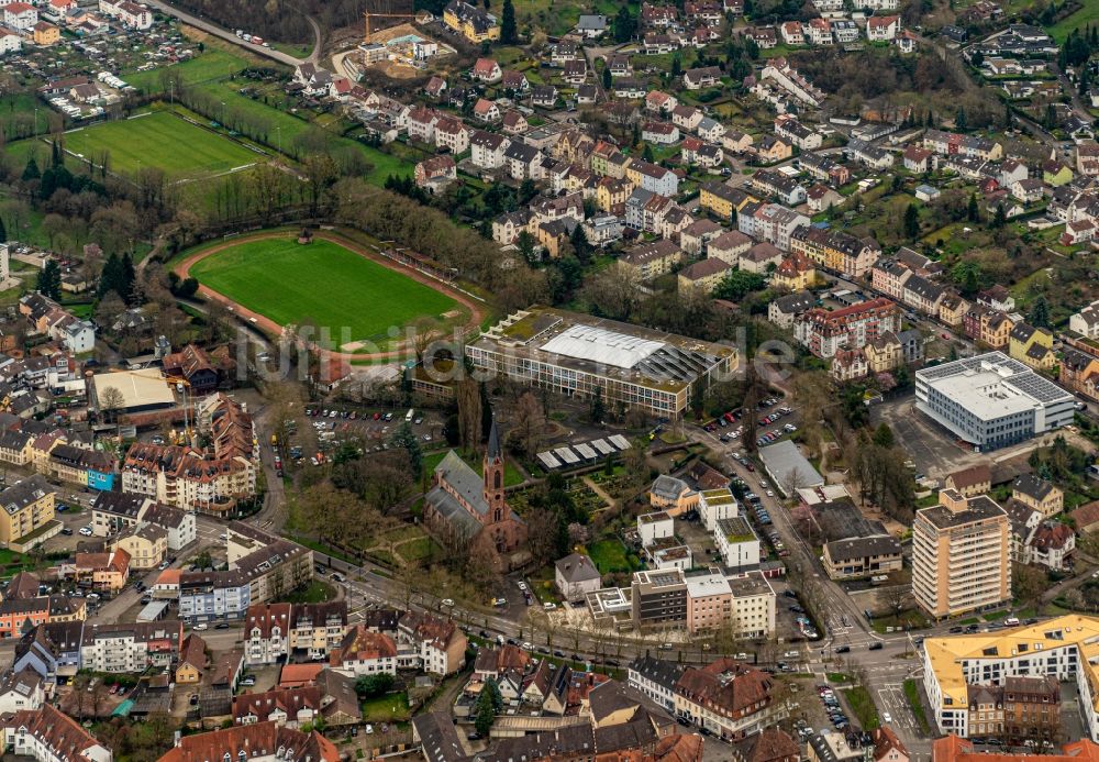 Luftaufnahme Lahr/Schwarzwald - Oststadt in Lahr/Schwarzwald im Bundesland Baden-Württemberg, Deutschland