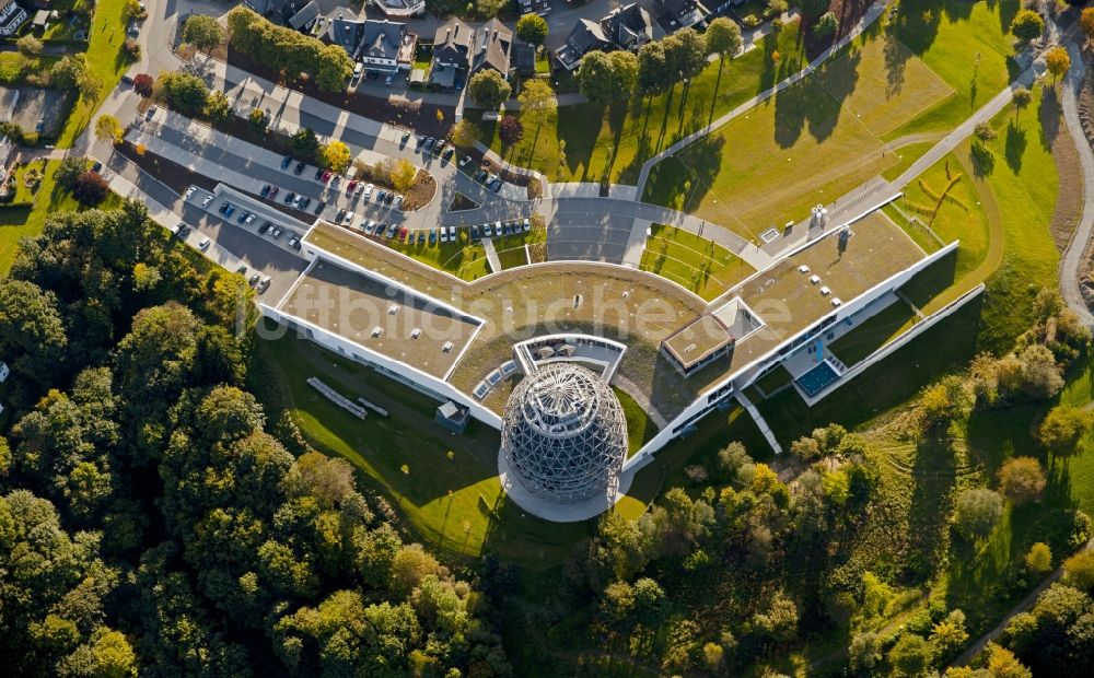 Winterberg von oben - Oversum Vital Resort in Winterberg im Hochsauerland im Bundesland Nordrhein-Westfalen