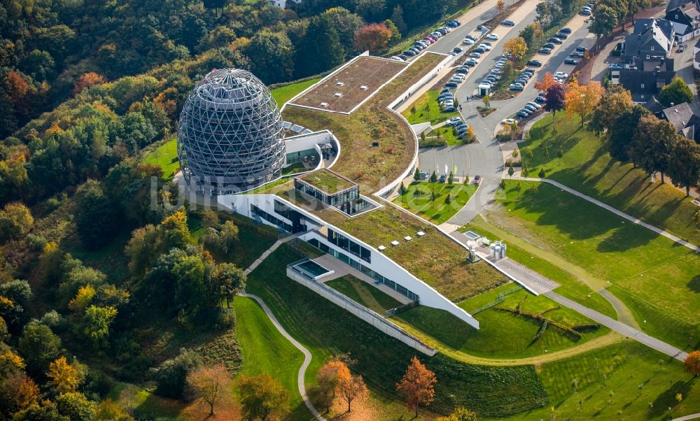 Winterberg von oben - Oversum Vital Resort in Winterberg im Hochsauerland im Bundesland Nordrhein-Westfalen