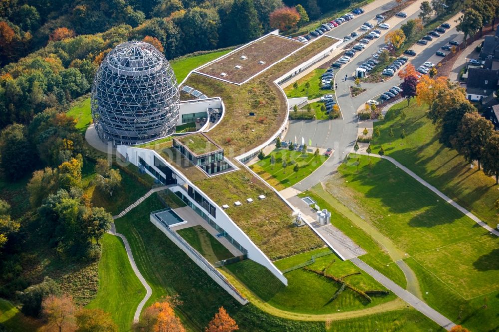 Winterberg aus der Vogelperspektive: Oversum Vital Resort in Winterberg im Hochsauerland im Bundesland Nordrhein-Westfalen