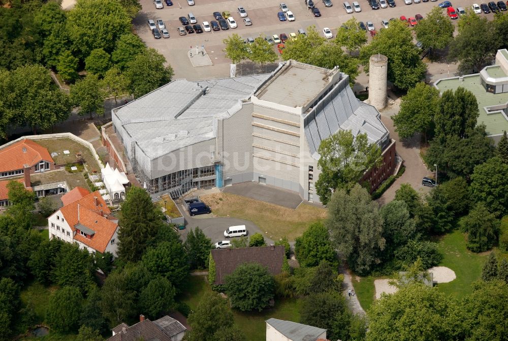 Luftaufnahme Paderborn - PaderHalle in Paderborn im Bundesland Nordrhein-Westfalen