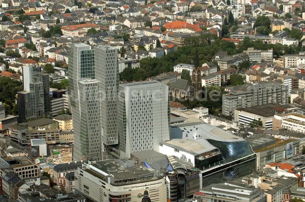 Luftbild Frankfurt am Main - Palais Quartier in Frankfurt am Main