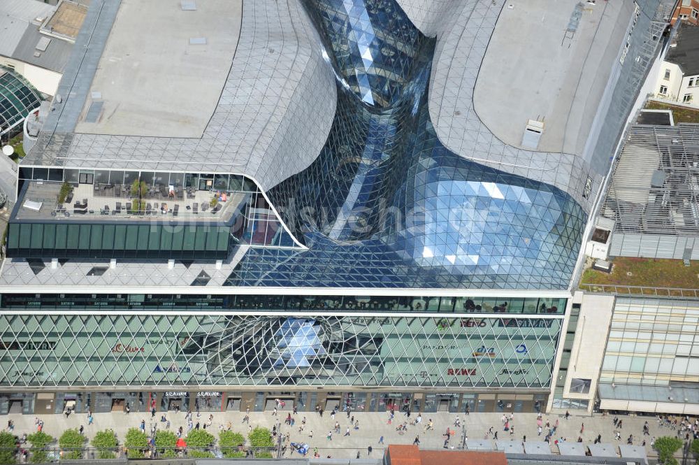 Luftbild Frankfurt am Main - Palais Quartier im Zentrum von Frankfurt / Main