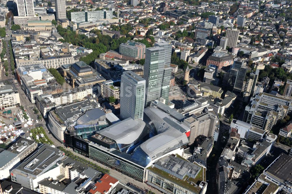 Luftbild Frankfurt am Main - Palais Quartier im Zentrum von Frankfurt / Main