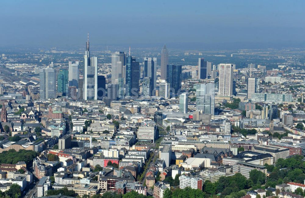 Luftbild Frankfurt am Main - Palais Quartier im Zentrum von Frankfurt / Main