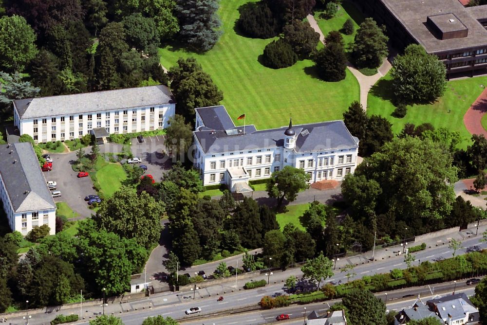 Luftaufnahme Bonn - Palais Schaumburg im Stadtteil Gronau von Bonn in Nordrhein-Westfalen