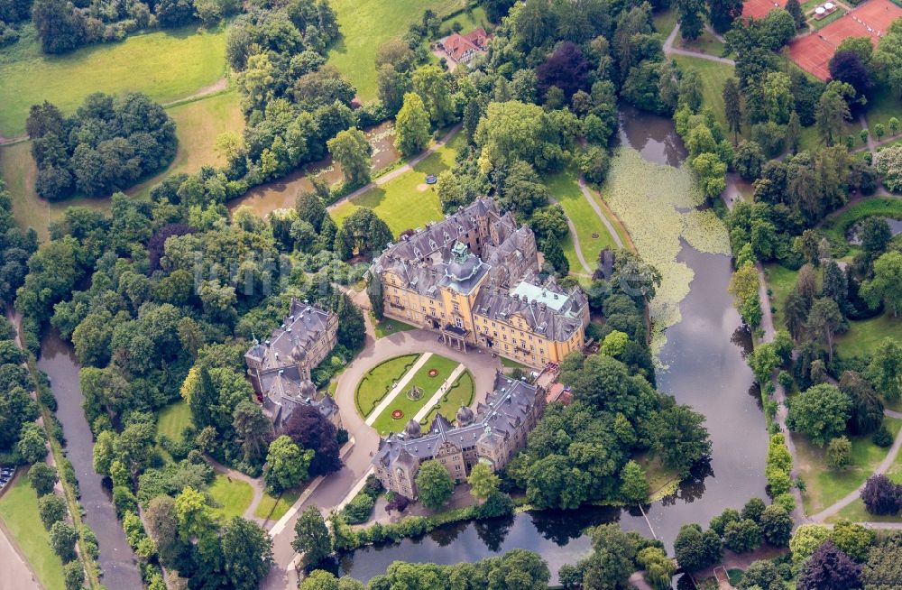 Luftaufnahme Bückeburg - Palais des Schloss in Bückeburg im Bundesland Niedersachsen, Deutschland