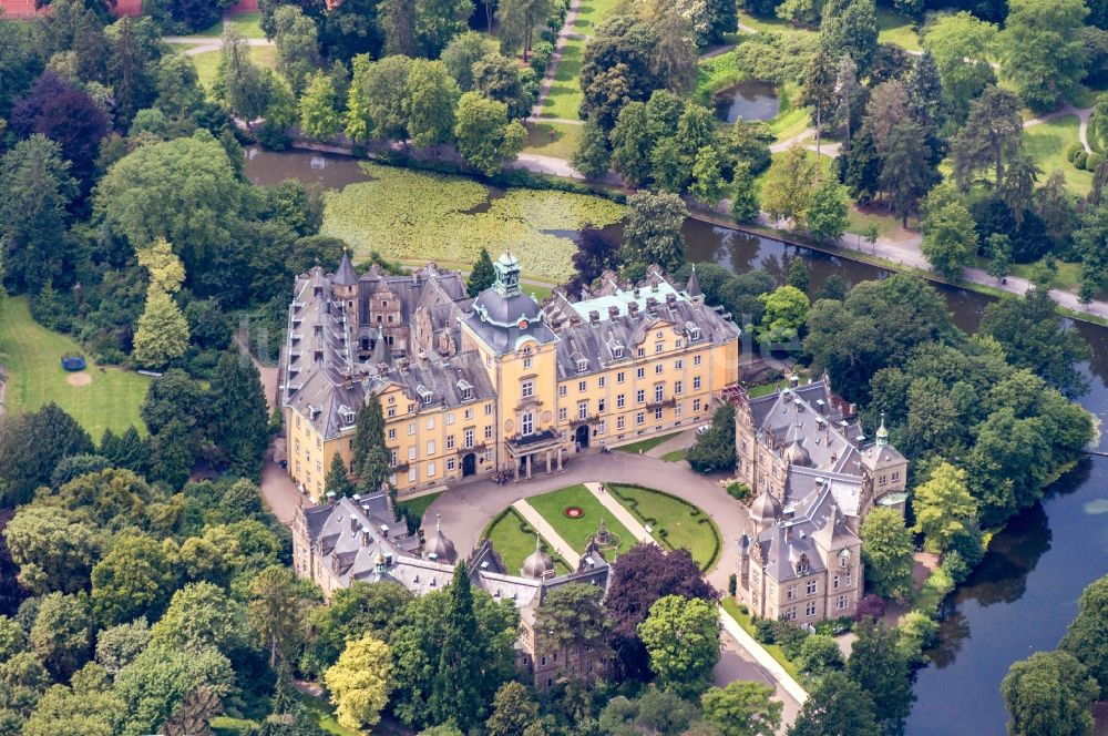 Luftbild Bückeburg - Palais des Schloss in Bückeburg im Bundesland Niedersachsen, Deutschland