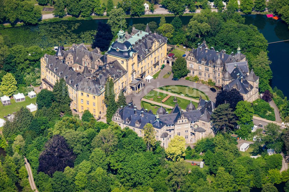 Luftbild Bückeburg - Palais des Schloss in Bückeburg im Bundesland Niedersachsen, Deutschland