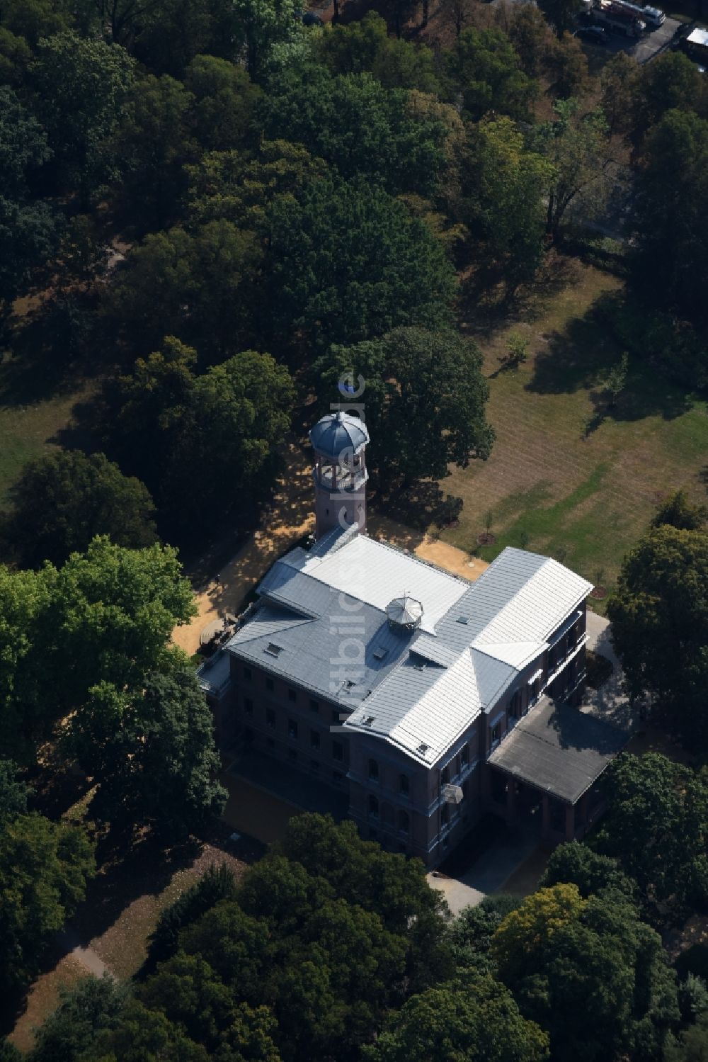 Luftaufnahme Berlin - Palais des Schloss Biesdorf in Berlin