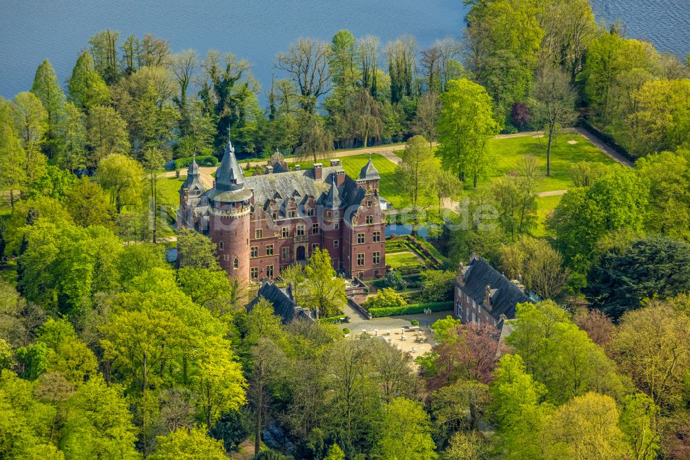 Luftbild Nettetal - Palais des Schloss Chateauform' Schloss Krickenbeck in Nettetal im Bundesland Nordrhein-Westfalen, Deutschland