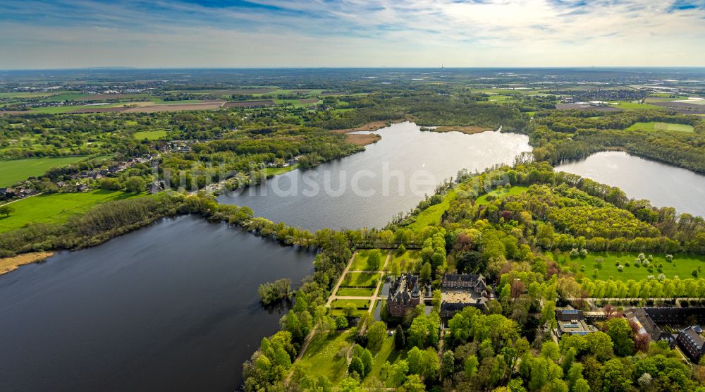 Luftbild Nettetal - Palais des Schloss Chateauform' Schloss Krickenbeck in Nettetal im Bundesland Nordrhein-Westfalen, Deutschland