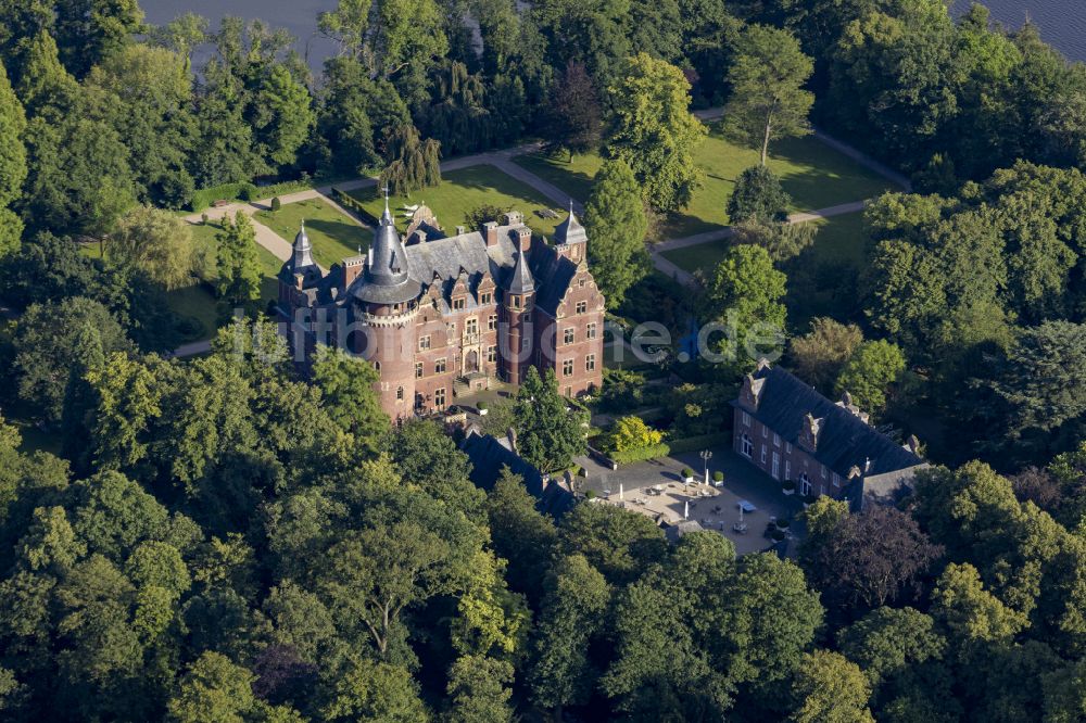 Nettetal aus der Vogelperspektive: Palais des Schloss Chateauform' Schloss Krickenbeck in Nettetal im Bundesland Nordrhein-Westfalen, Deutschland