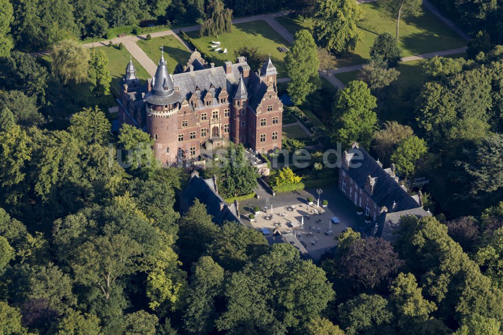 Luftbild Nettetal - Palais des Schloss Chateauform' Schloss Krickenbeck in Nettetal im Bundesland Nordrhein-Westfalen, Deutschland