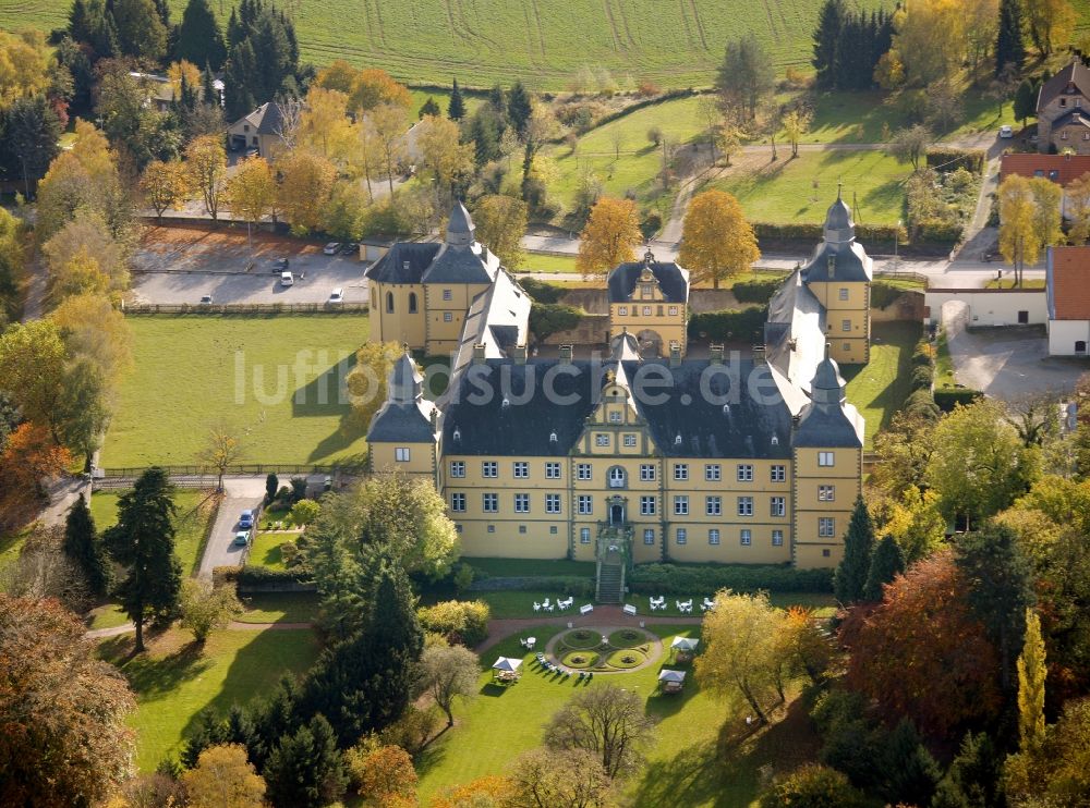 Eringerfeld aus der Vogelperspektive: Palais des Schloss in Eringerfeld im Bundesland Nordrhein-Westfalen, Deutschland