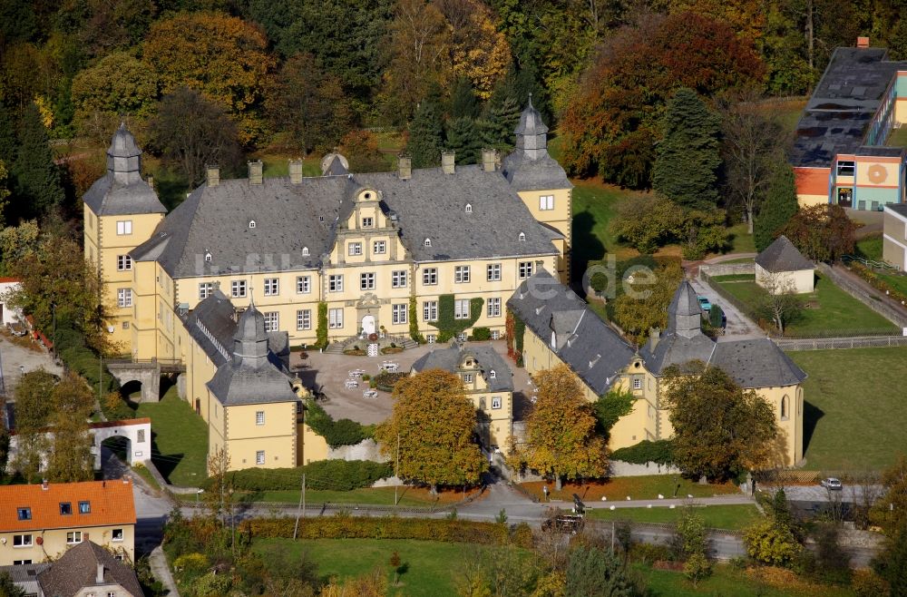 Eringerfeld aus der Vogelperspektive: Palais des Schloss in Eringerfeld im Bundesland Nordrhein-Westfalen, Deutschland