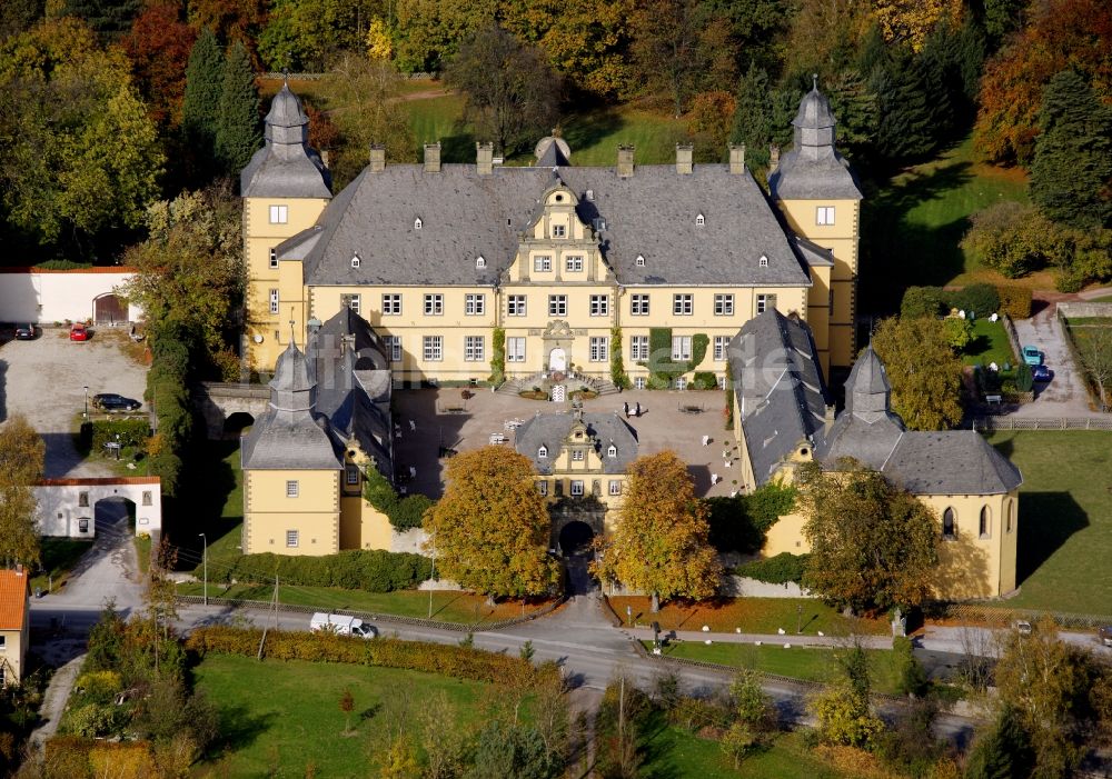 Luftbild Eringerfeld - Palais des Schloss in Eringerfeld im Bundesland Nordrhein-Westfalen, Deutschland