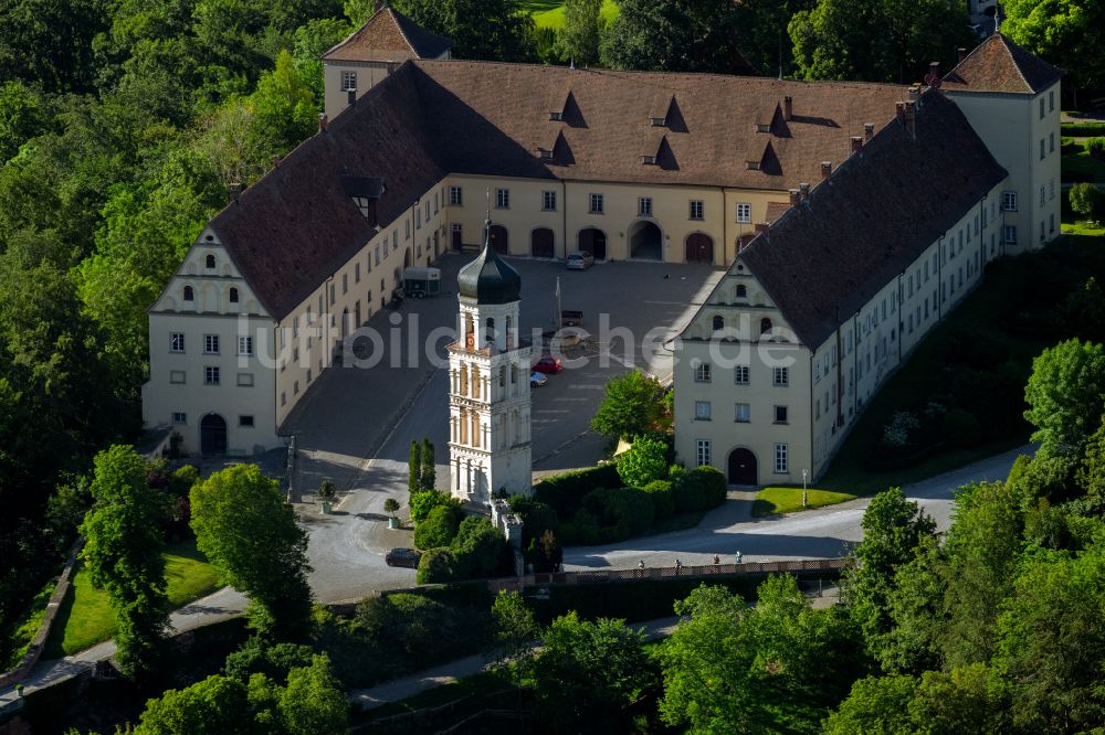 Heiligenberg aus der Vogelperspektive: Palais des Schloss in Heiligenberg im Bundesland Baden-Württemberg, Deutschland