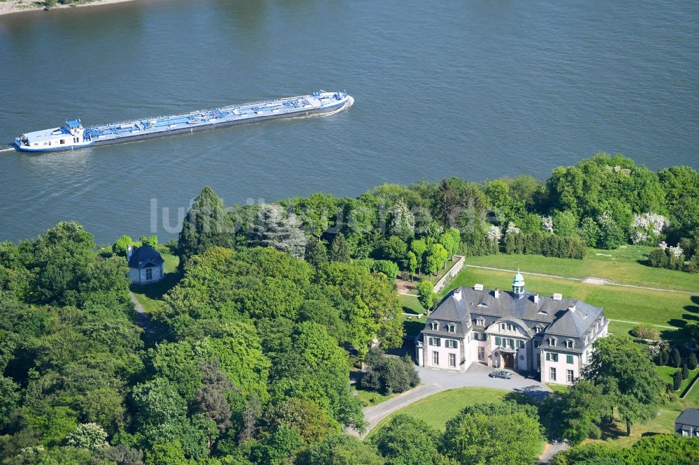 Remagen aus der Vogelperspektive: Palais des Schloss am Unkelbachtal in Remagen im Bundesland Rheinland-Pfalz, Deutschland