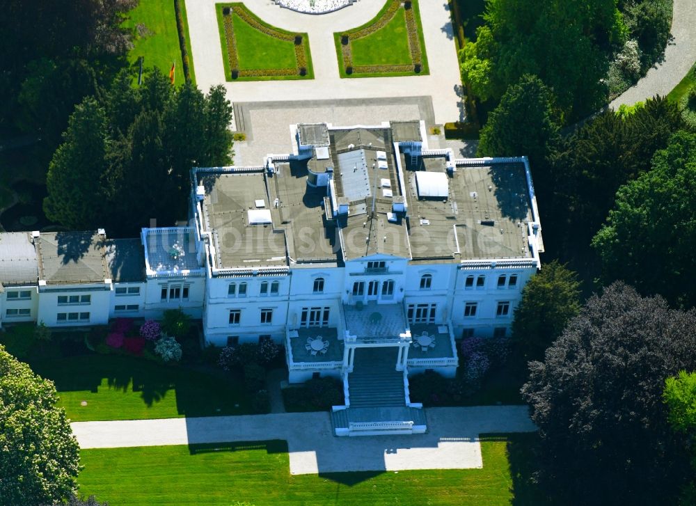 Luftbild Bonn - Palais des Schloss Villa Hammerschmidt in Bonn im Bundesland Nordrhein-Westfalen, Deutschland