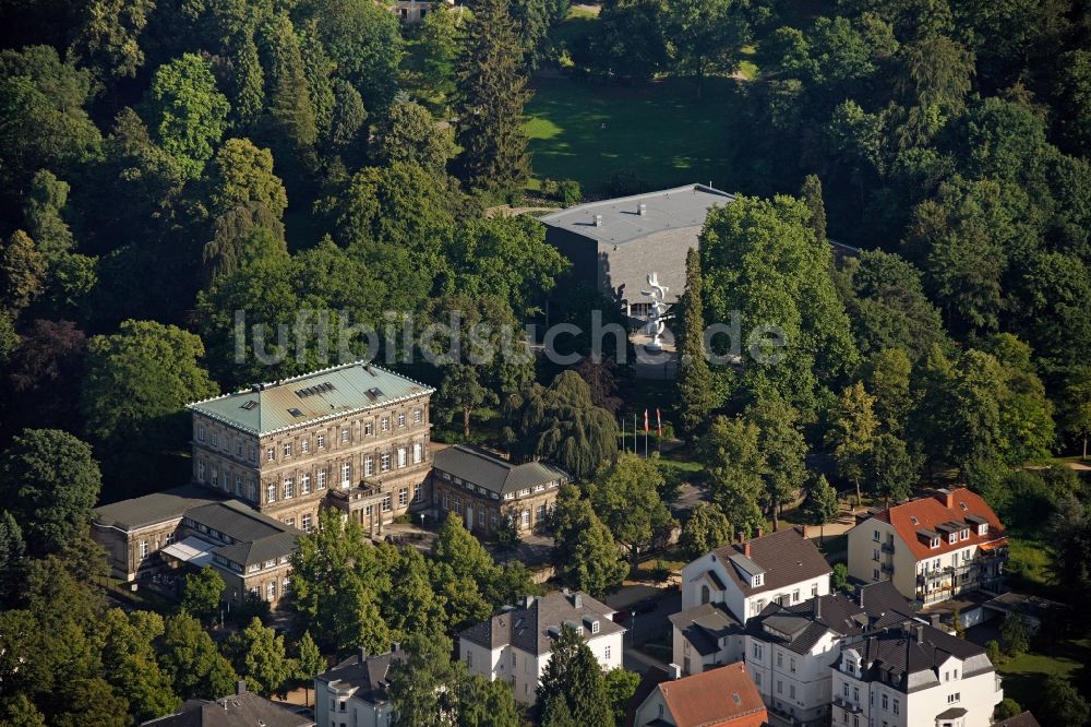 Luftbild Detmold - Palaisgarten in Detmold im Bundesland Nordrhein-Westfalen