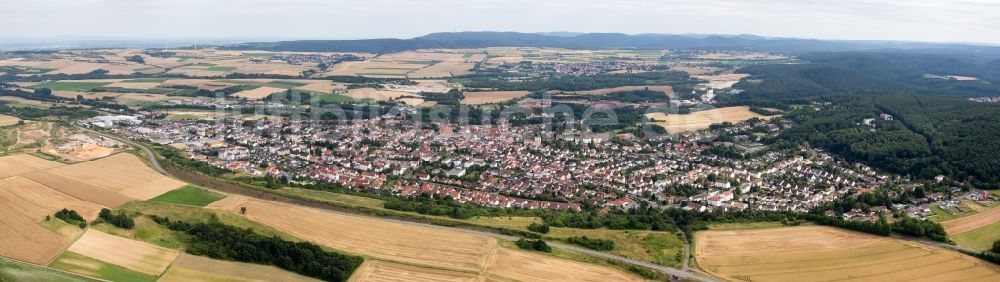 Luftbild Eisenberg (Pfalz) - Panorama von Eisenberg (Pfalz) im Bundesland Rheinland-Pfalz