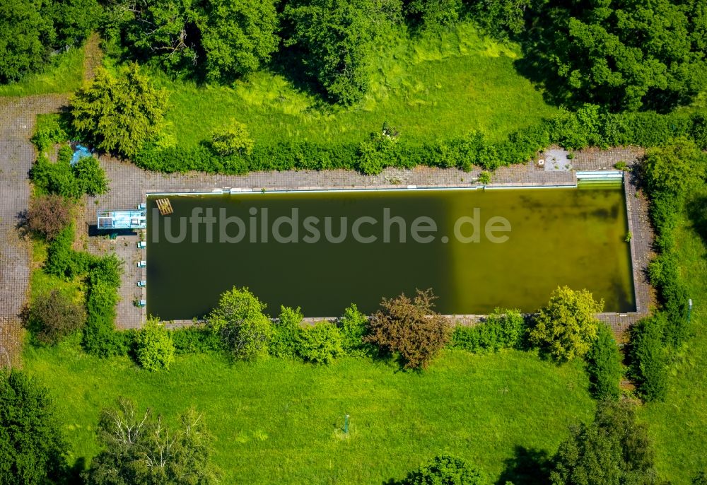 Hischberg aus der Vogelperspektive: Panorama vom Ortsbereich und Umgebung in Hischberg im Bundesland Nordrhein-Westfalen