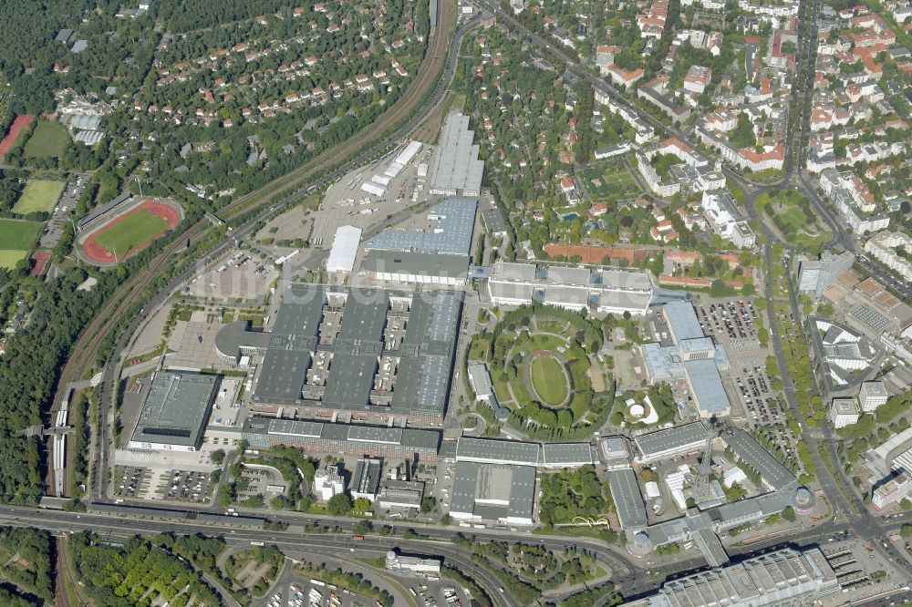 Berlin aus der Vogelperspektive: Panorama- Stadtansicht des Innenstadtbereiches in Berlin