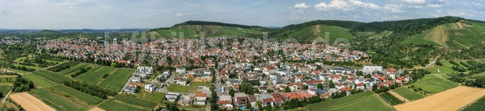 Luftaufnahme Korb - Panorama- Stadtansicht des Innenstadtbereiches in Korb im Bundesland Baden-Württemberg