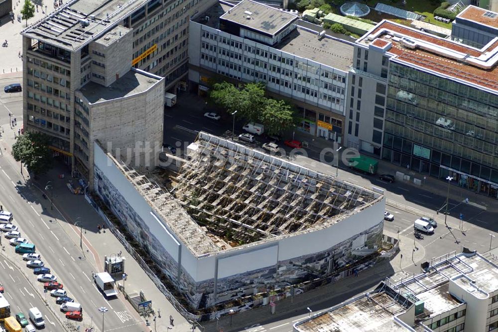 Luftaufnahme Berlin - Panorama am Zoologischen Garten (Berlin)