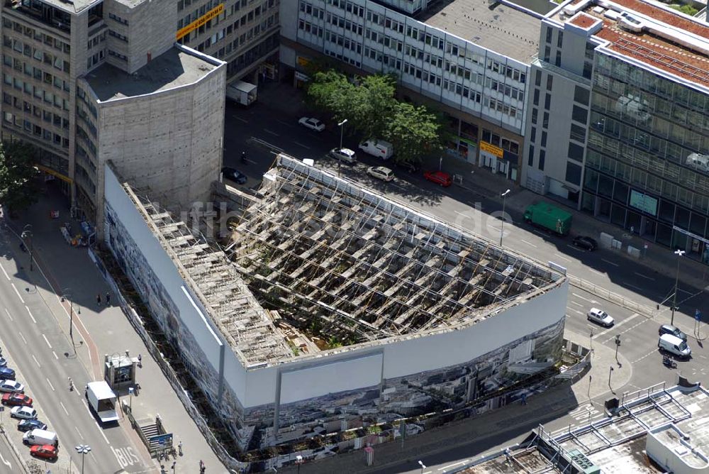 Berlin von oben - Panorama am Zoologischen Garten (Berlin)