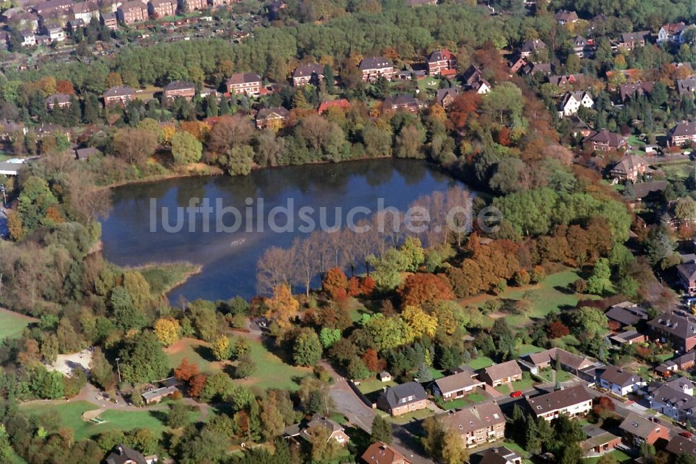 Luftaufnahme Kamp-Lintfort - Pappelsee in Kamp-Lintfort im Bundesland Nordrhein-Westfalen