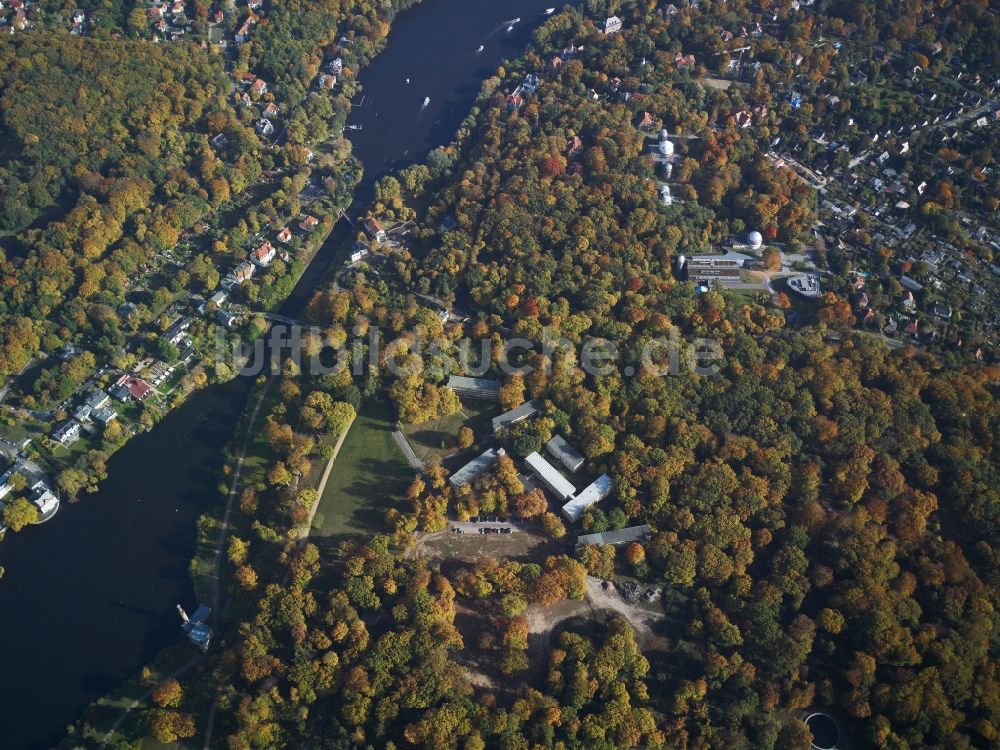 Luftbild Potsdam - Park Babelsberg in Potsdam im Bundesland Brandenburg