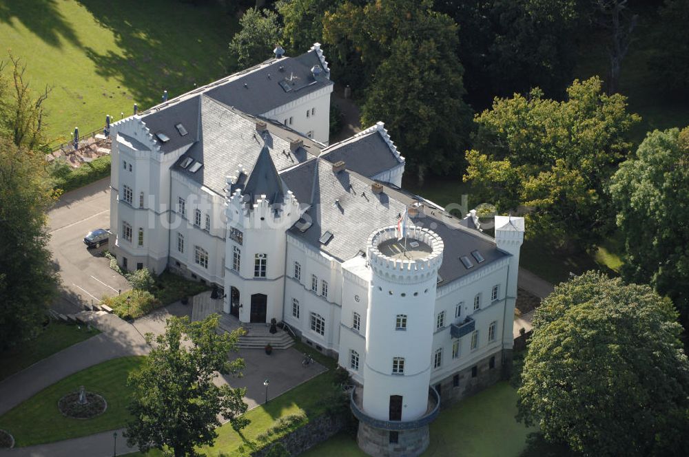 Luftaufnahme Schlemmin - Park- Hotel Schloss Schlemmin