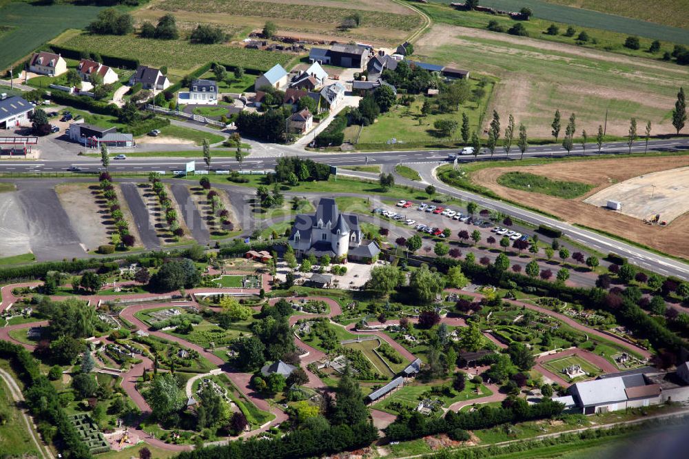 Luftaufnahme Amboise - Park Mini-Chateaux Val de Loire in Amboise