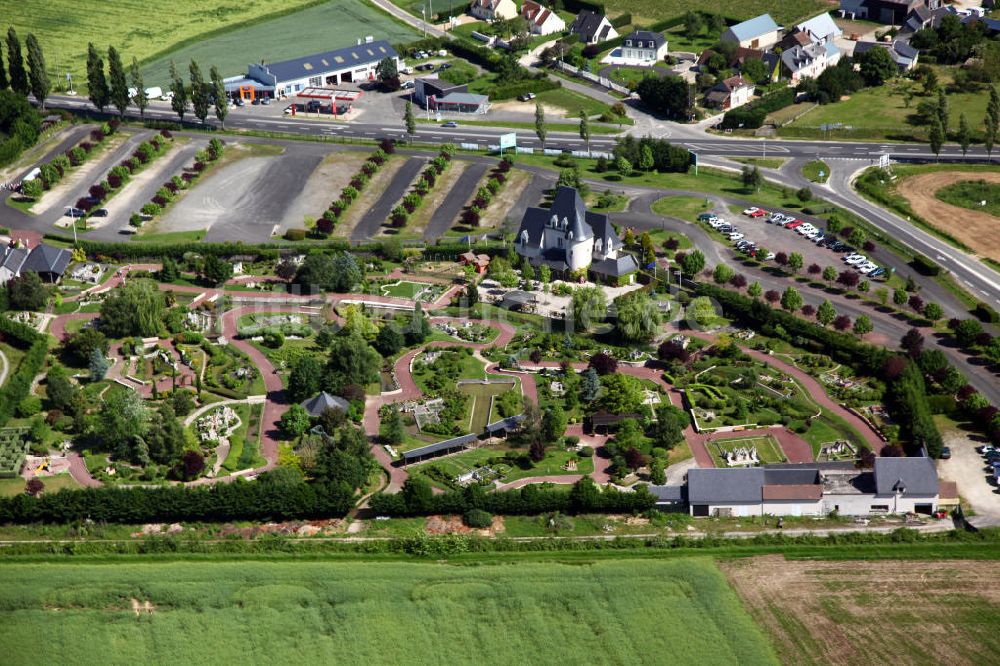 Luftbild Amboise - Park Mini-Chateaux Val de Loire in Amboise