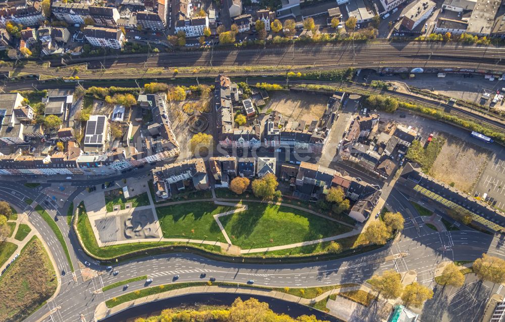 Luftaufnahme Hagen - Parkanlage Bohne in Hagen im Bundesland Nordrhein-Westfalen, Deutschland