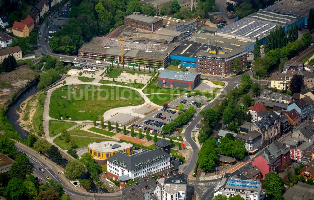 Luftaufnahme Gevelsberg - Parkanlage an der Jahnstraße in Gevelsberg im Bundesland Nordrhein-Westfalen