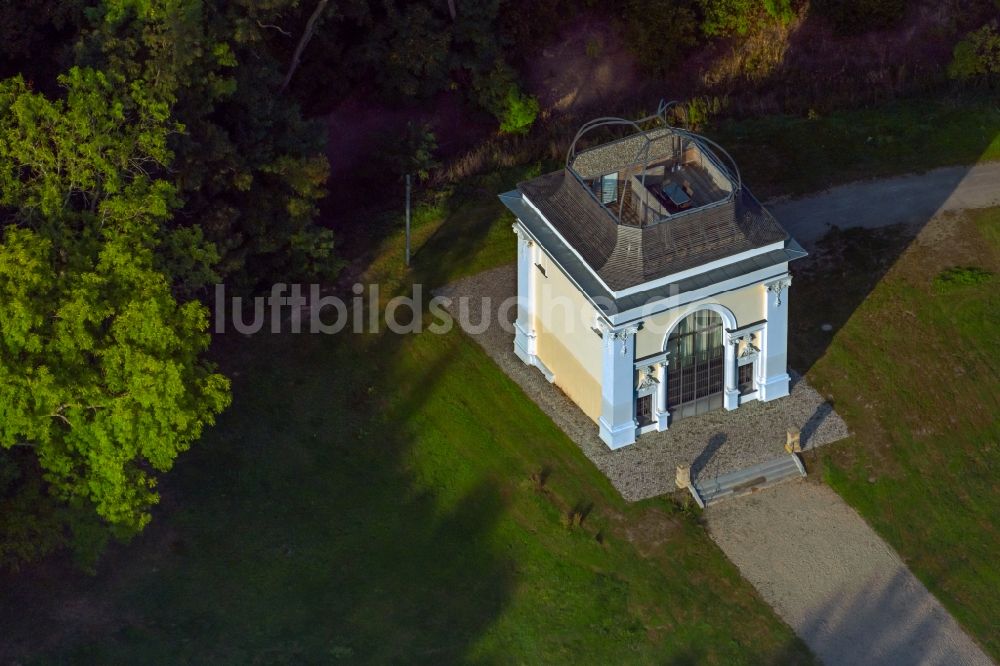 Markkleeberg aus der Vogelperspektive: Parkanlage Keesscher Park in Markkleeberg im Bundesland Sachsen