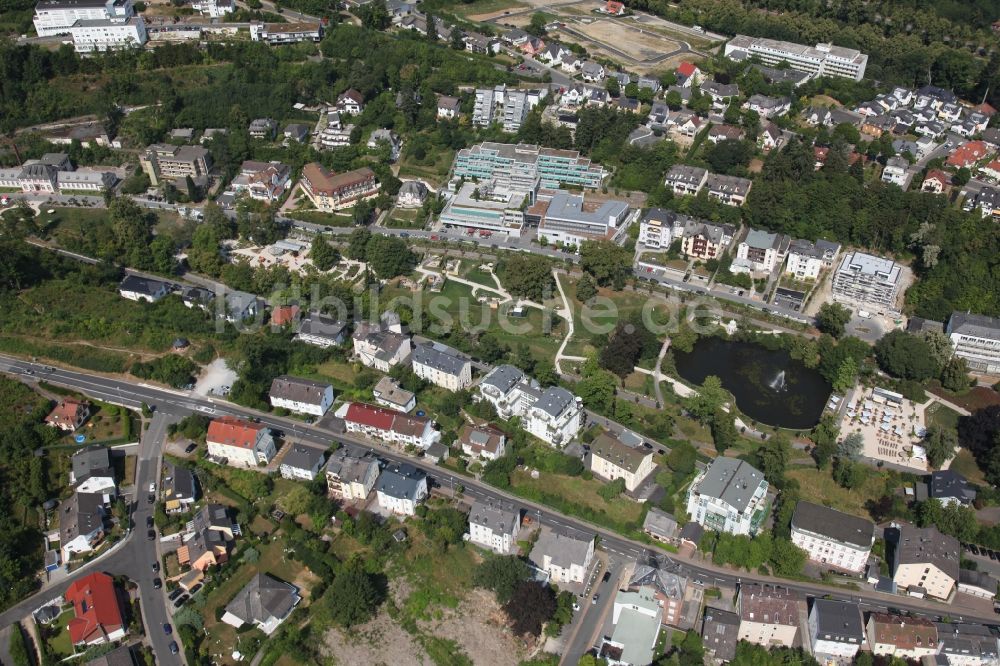 Luftbild Bad Schwalbach - Parkanlage der Landesgartenschau in Bad Schwalbach im Bundesland Hessen, Deutschland