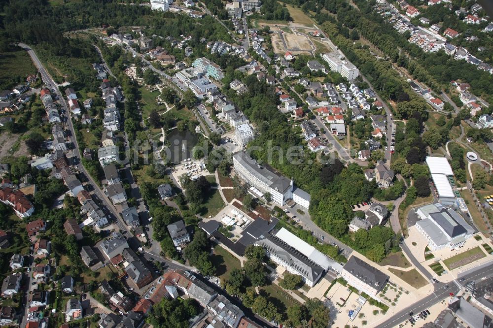 Luftbild Bad Schwalbach - Parkanlage der Landesgartenschau in Bad Schwalbach im Bundesland Hessen, Deutschland